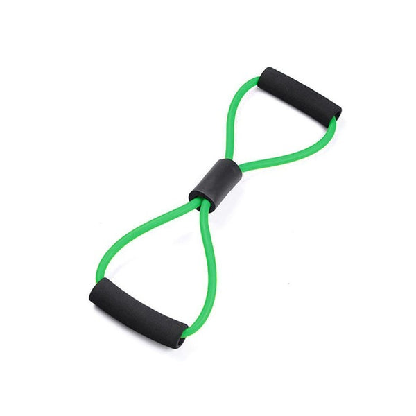 Hot Stretch Yoga Training Crossfit Elastic Band 8 Word Chest Fitness Gum Rubber LOOP Latex Resistance Espanto Fitness Equipment