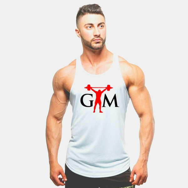 New brand Gyms Clothing Tank Tops Fitness Mens Bodybuilding Tanktops Cotton Vest For Muscle Men body Workout Sleeveless Shirt