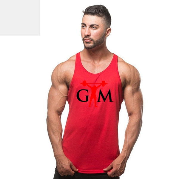 New brand Gyms Clothing Tank Tops Fitness Mens Bodybuilding Tanktops Cotton Vest For Muscle Men body Workout Sleeveless Shirt