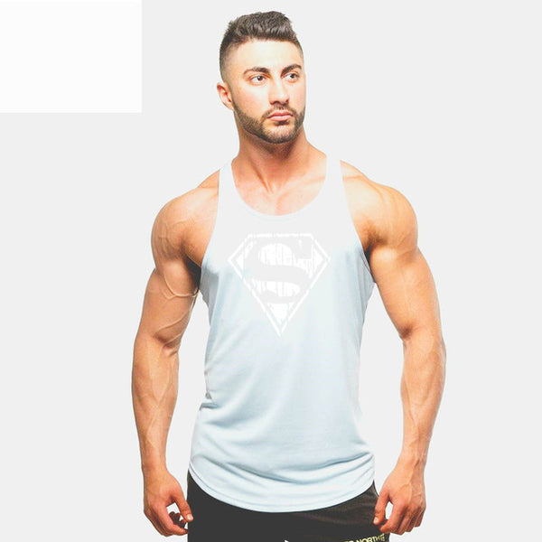 New brand Gyms Clothing Tank Tops Fitness Mens Bodybuilding Tanktops Cotton Vest For Muscle Men body Workout Sleeveless Shirt