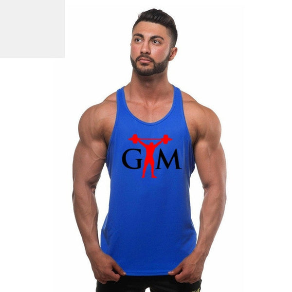 New brand Gyms Clothing Tank Tops Fitness Mens Bodybuilding Tanktops Cotton Vest For Muscle Men body Workout Sleeveless Shirt